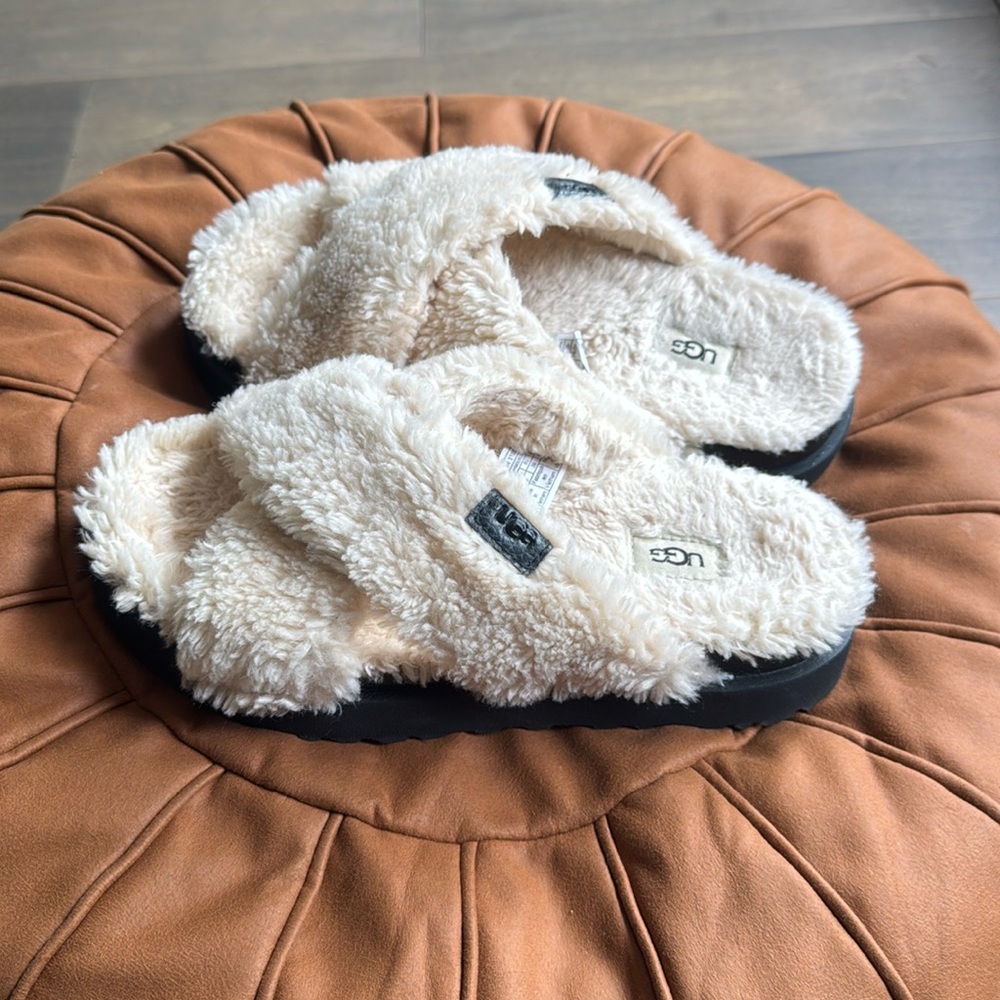 Fuzzy Ugg slippers
